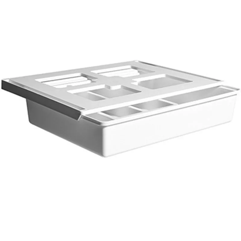 

Paste Under The Desk Drawer Pen Holder Storage Hidden Paste Pen Box Office Stationery Sundries Storage Box Self-Adhesive Paste