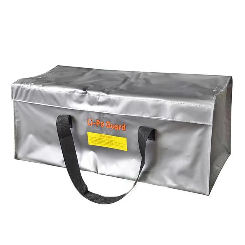 New Arrival Fireproof RC LiPo Battery Safety Bag Safe Guard Realacc Fire Retardant Lipo Battery Bag 640x250x250mm With Handle
