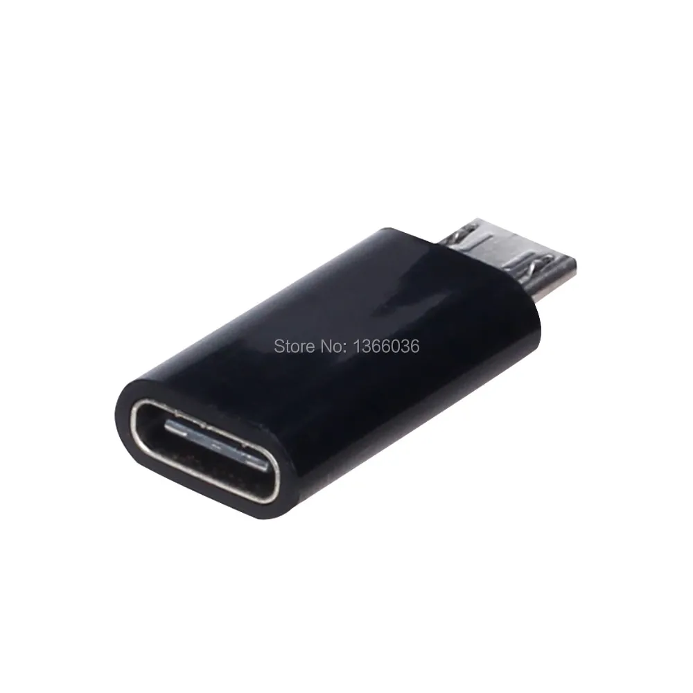 Kaufen USB C Typ C Weibliche Zu Micro USB Männlichen Adapter Connecter Typ-C Zu Micro USB 2,0 Ladegerät Adapter Für Samsung Xiaomi 2000pcs