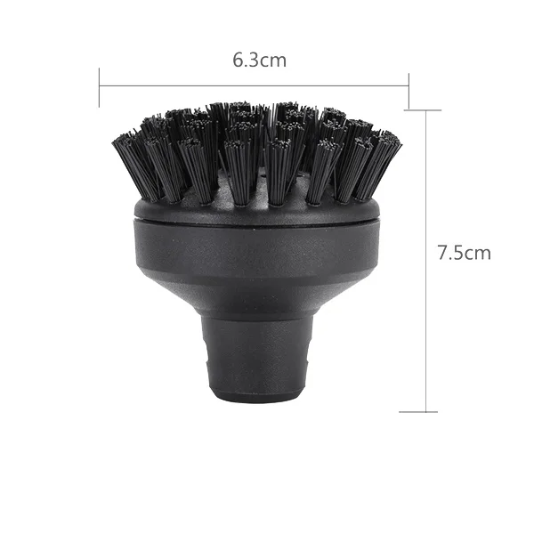 For Karcher SC1 SC2 SC3 SC4 (1 Large 8 Small) Round Brush Cleaning Household Steam Cleaner Nozzle |