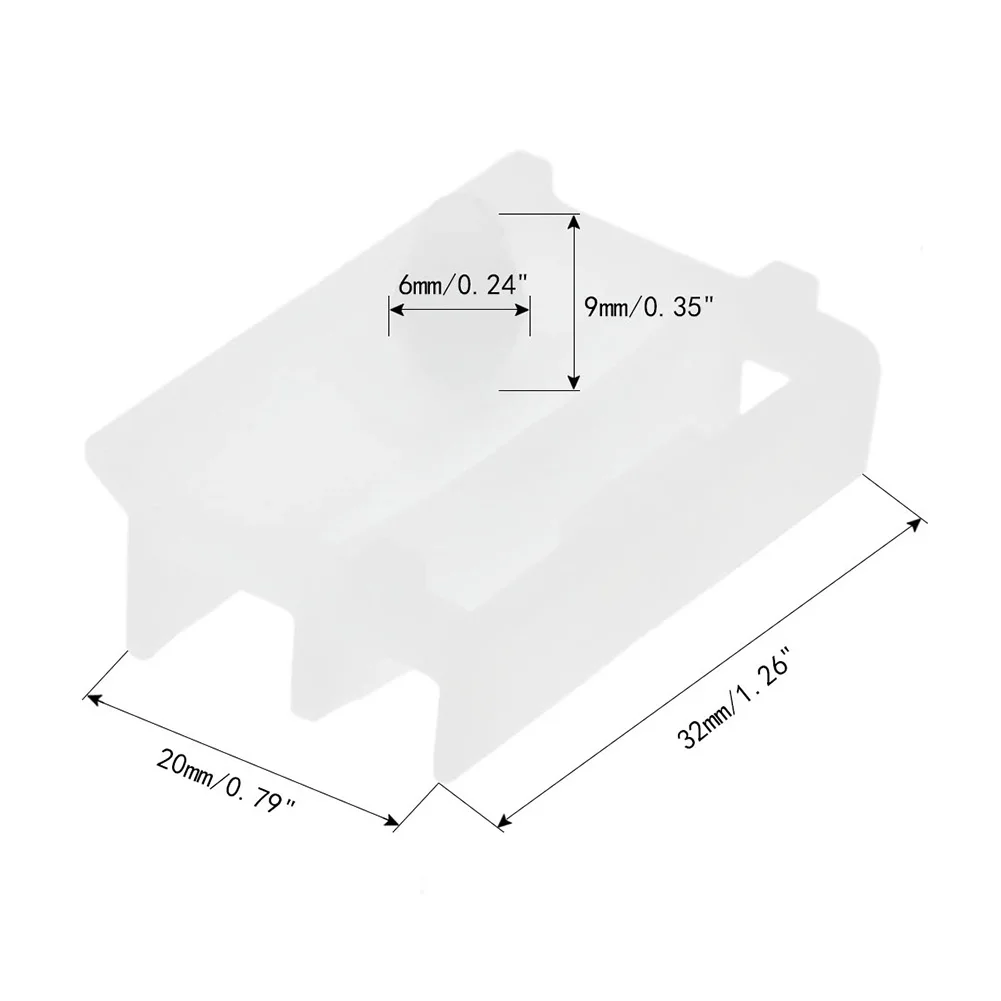 

20pcs for BMW E36 E46 E90 E91 3 Series Side Skirt Trim Clips Sill Moilding Clips Auto Car Accessories 51718184574