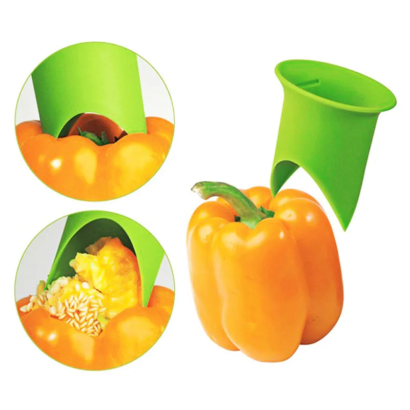 Портативный фрукты и овощи пробоотборник из двух частей перец плантатор