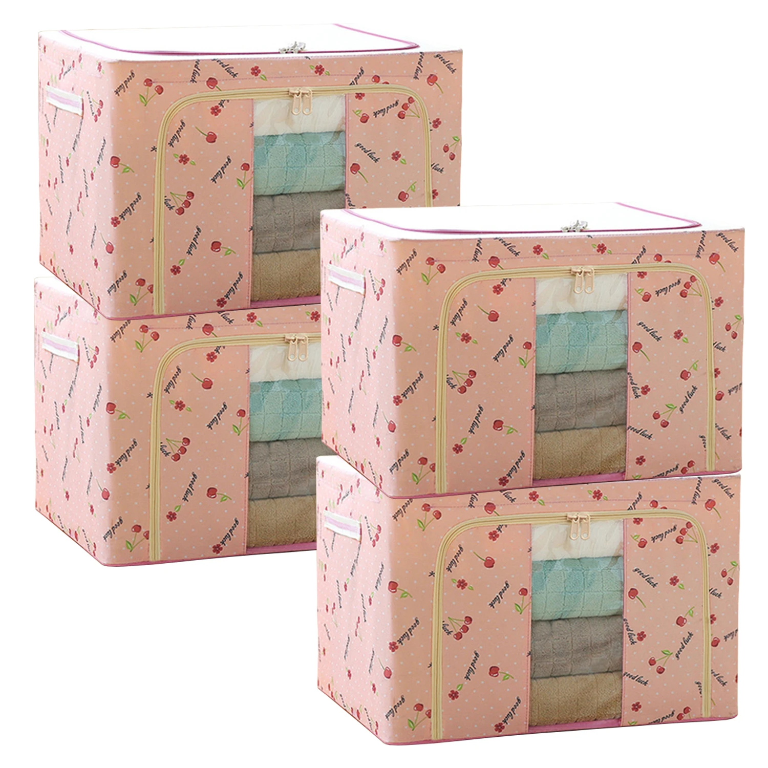 

Органайзер для одежды, складная коробка для хранения, стальная рамка, ткань, ткань, очень большая