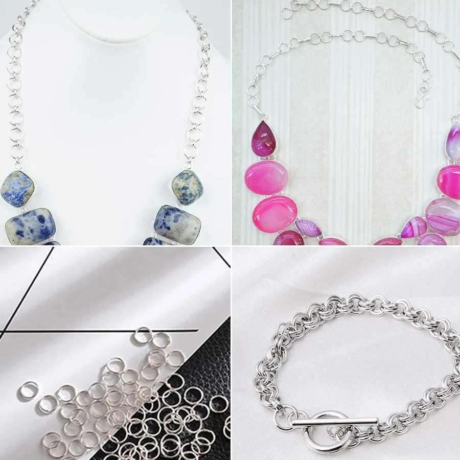 Застежка-карабин для браслета сережек и крючков 4-10 мм 1500 шт. | Украшения