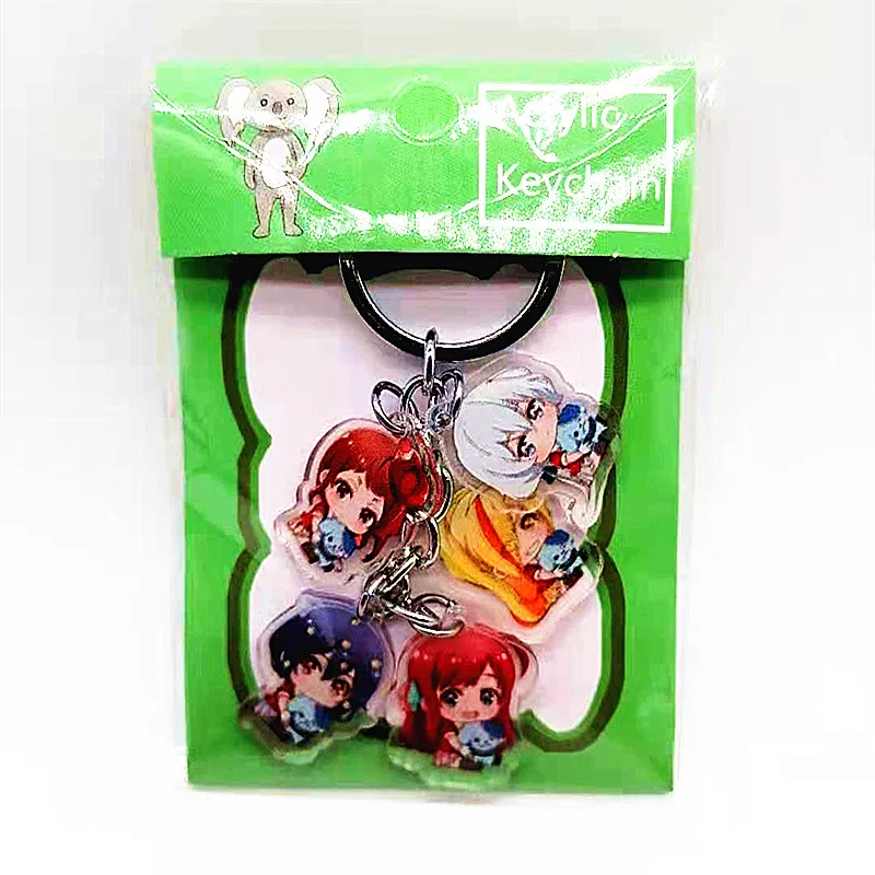 Акриловый брелок для ключей с рисунком из аниме зомби-Земля | Украшения и