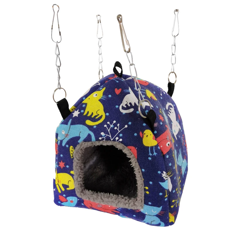 Хлопковая палатка случайного цвета теплая в форме маленького питомца белки