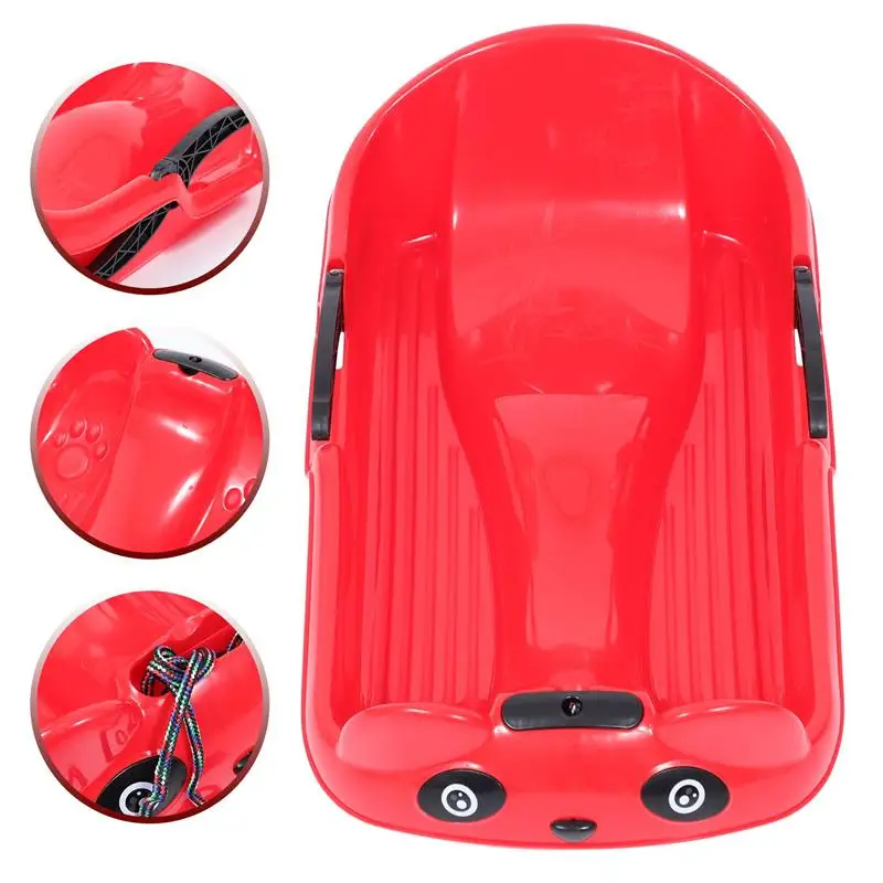 1 шт. утолщенный сноуборд сани песок снег трава доска Очаровательная панда