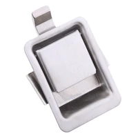 stainless steel recessed mounted latch mini flush mount paddle handle lock for rvcampertrailercabinettool box etc