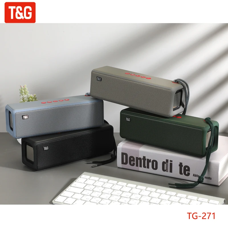 Alto-falante sem Fio Coluna de Graves à Prova Água ao ar Alto-falante Bluetooth Portátil Dwaterproof Livre Usb tf Subwoofer Altifalante t & g Tg271