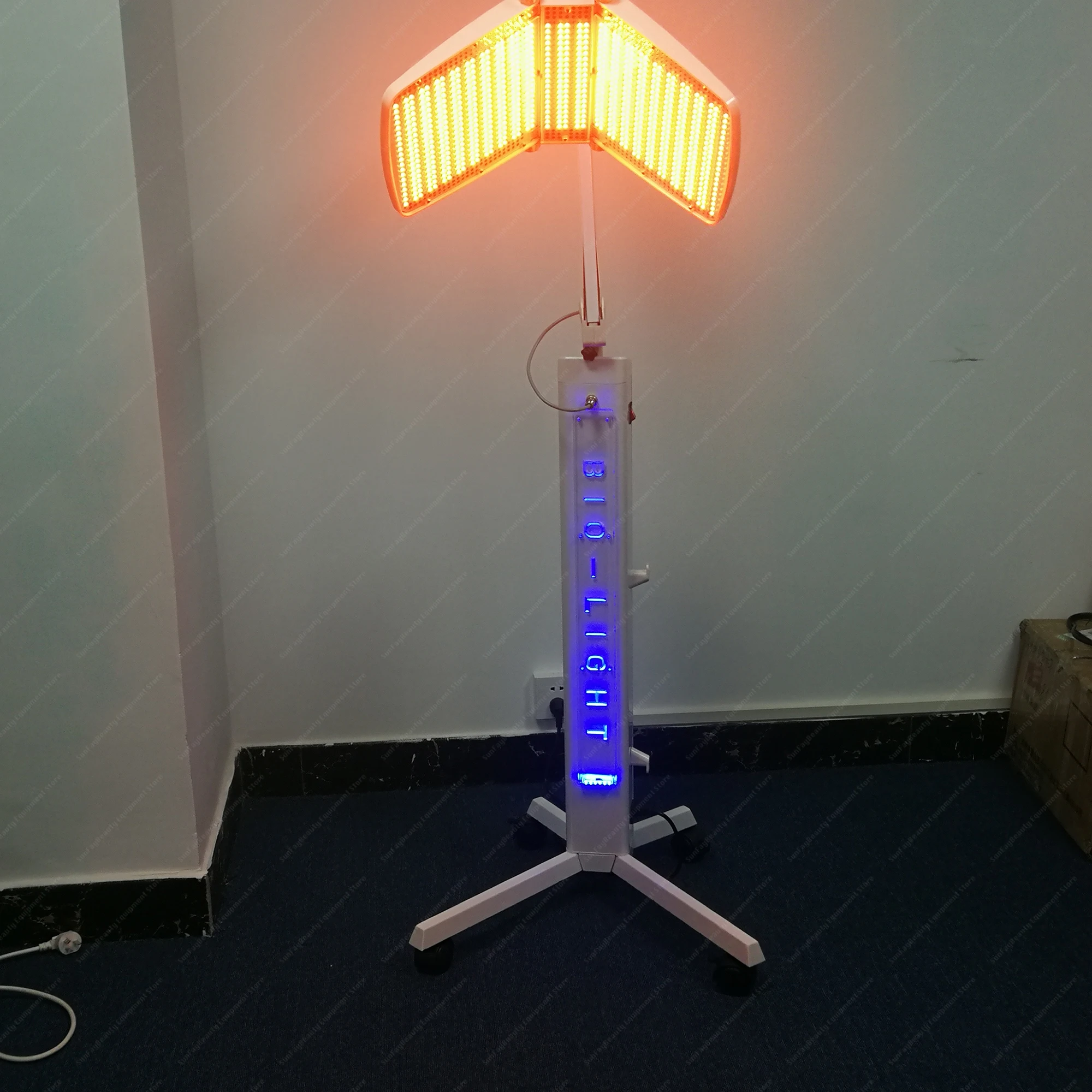 7 видов цветов светодиодный маска красочные устройство фотодинамической терапии