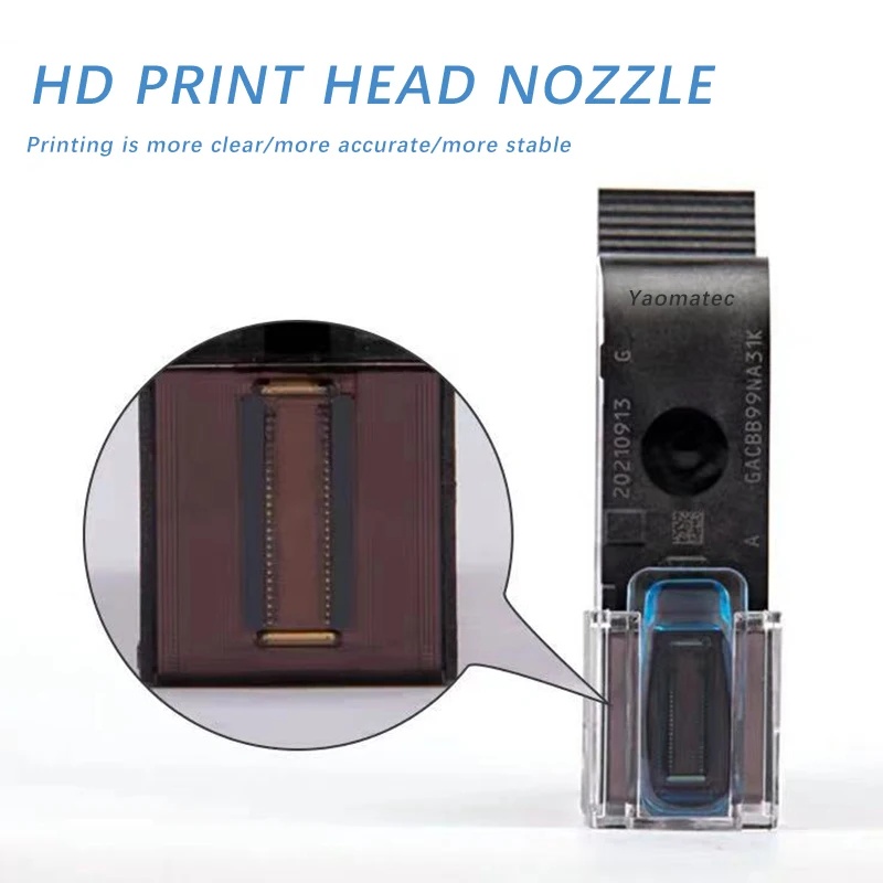 bottle glass ink cartridge plastic metal pvc high adhesion ink cartridge handheld online inkjet thermal printer ink cartridge free global shipping