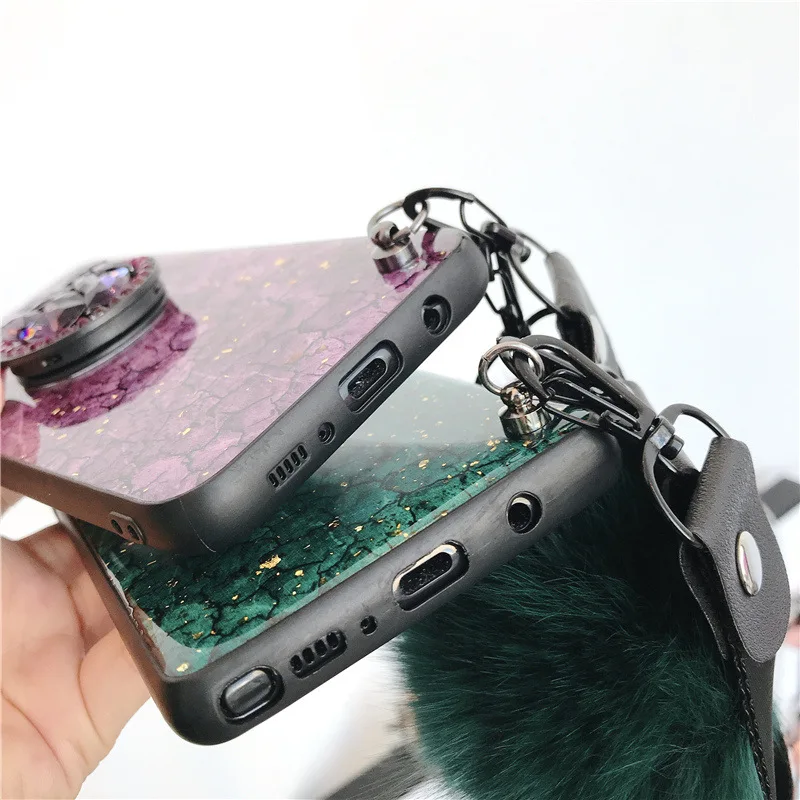 Мраморный чехол для телефона Samsung S20 S10 S9 S8 Plus Note 10 9 A90 A70 A50 A10S A20S M30 Золотая фольга -