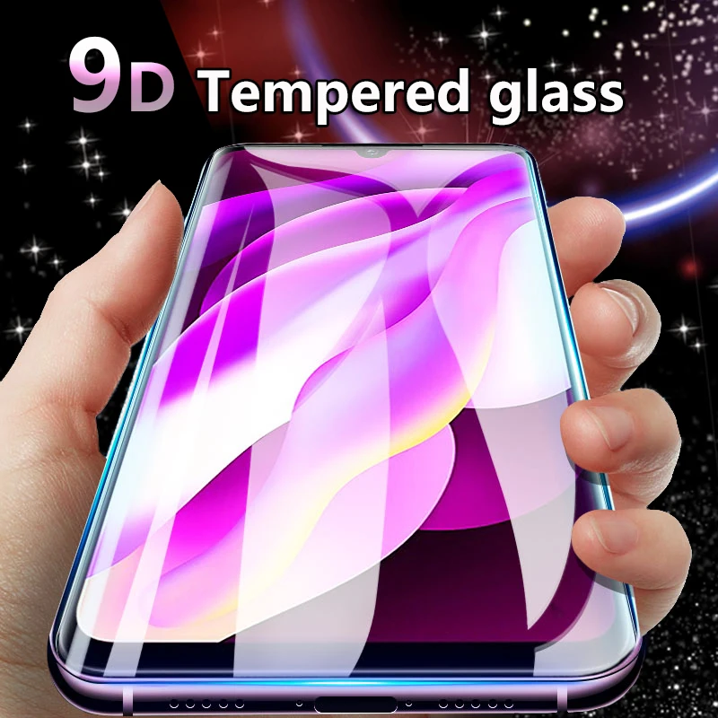 2 in 1 9D Tempered Glass Camera Lens Screen Protector For Xiaomi 9T Mi 9 8 A2 A3 lite Redmi 7A K20 Note 5 6 7 Pro Cover Film | Мобильные