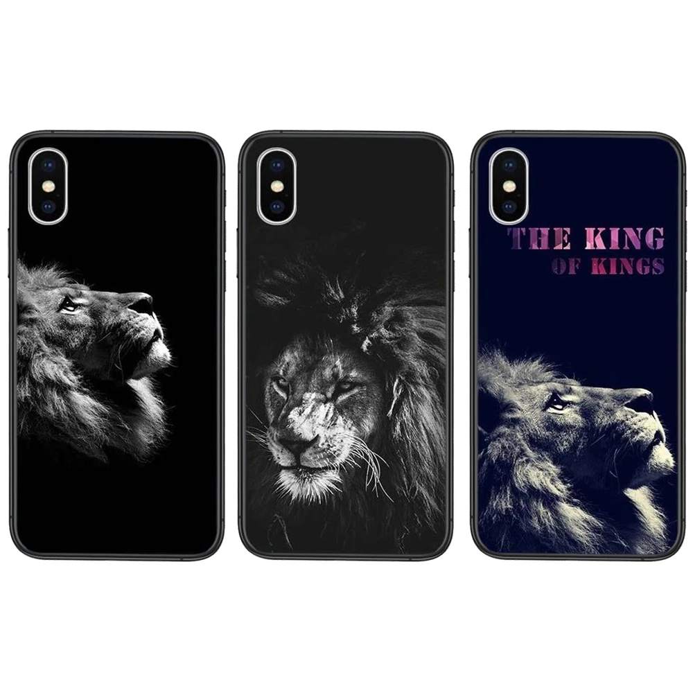 Низкая цена чехол для телефона из ТПУ Samsung Galaxy S20 Ultra 5G S30 S21 S10 S10E Plus Lite Big Lion Animal |