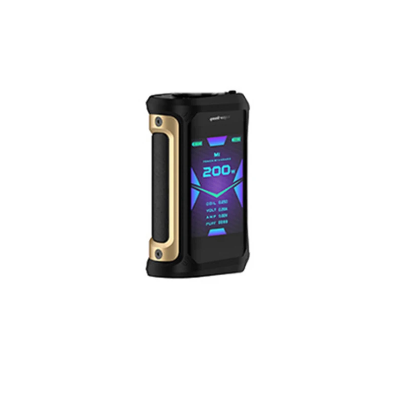 Gold Black 2 шт. Geekvape Aegis X Mod 200 Вт Макс выход и как 2,0 чипсет VS Geekvape Aegis Solo Mod электронная сигарета парогенератор - Цвет: Gold Black