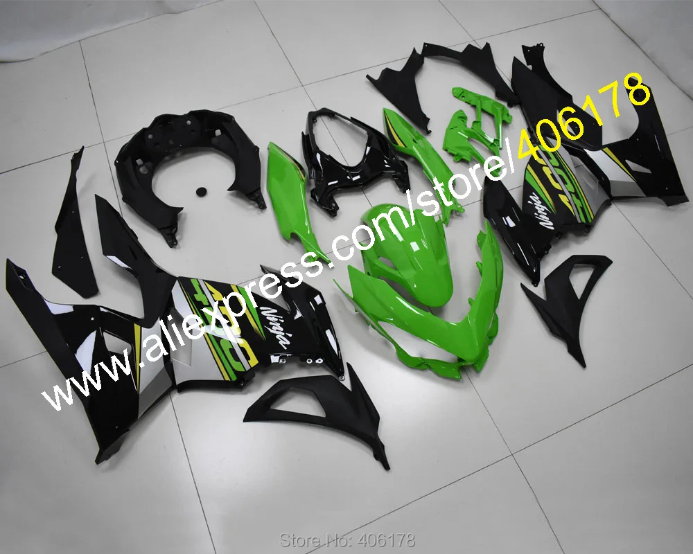

Ninja 400 Fairing For Kawasaki Ninja400 2018 2019 2020 18 19 20 Green Black Aftermarket Bodywork Fairing (Injection Molding)