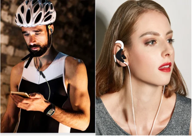 Лучший бас наушники 3 5 мм in-ear профессиональные спортивные для бега с защитой от