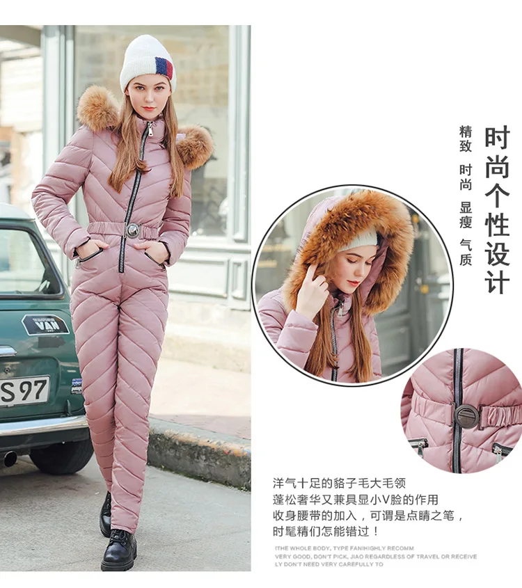 Women's Cotton-padded Jumpsuits Winter New Style Cotton-padded Clothes WOMEN'S Suit Korean-style down Jacket Cotton-padded