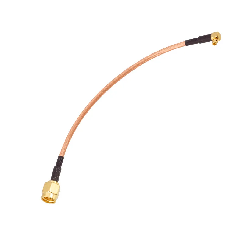 SMA male head turn MMCX male head RG316 rfcable car network 4G harness processing laser welding