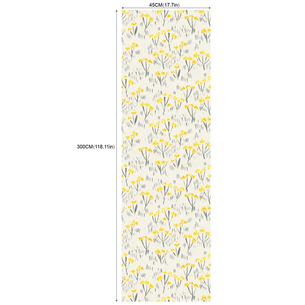 

Горячая Распродажа 2020, маленькие желтые цветы, самоклеящиеся обои с водонепроницаемым износостойким дизайном для украшения комнаты и обно...