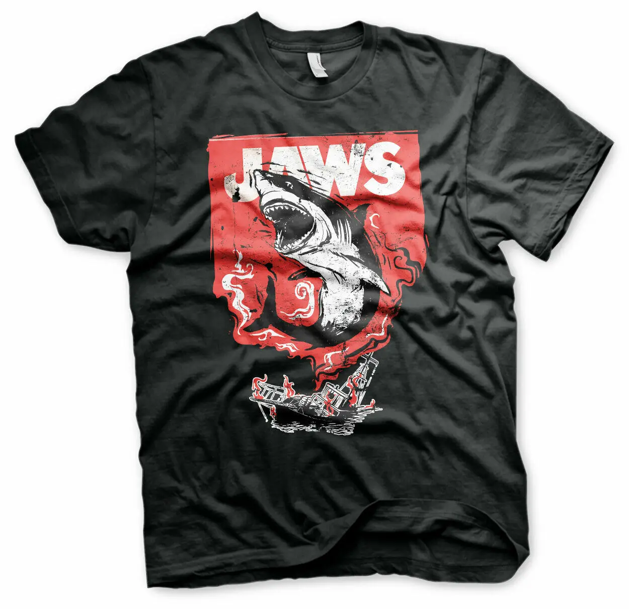 

Officially Licensed Jaws - Shark Smoke Mens T-Shirt S-XXL Sizes