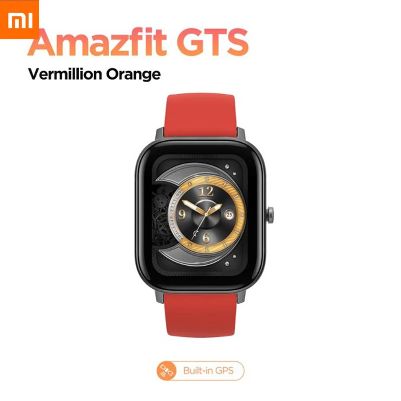 

Смарт-часы Xiaomi Youpin Global Vision Amazfit GTS водонепроницаемые (5 атм)