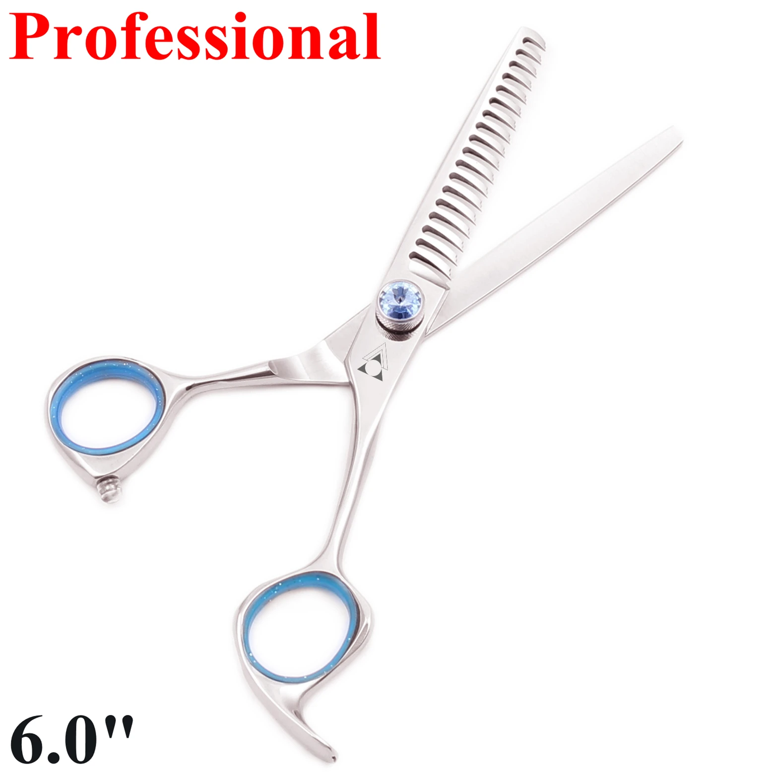 6.0 Hair Scissors Professional High Quality Barber Scissor 440C Japanese Steel Hairdressing Thinning 18 &quotW&quot Teeth 2009# | Красота и