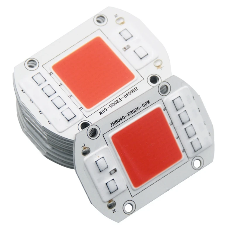 AC 220V Светодиодный светильник чип полного спектра для теплицы роста растений