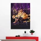 Картина на холсте Zenitsu Agatsuma из аниме рассекающий демонов, Декор, настенные картины, домашние принты, украшение комнаты, киметсу, нет яибы, плакат