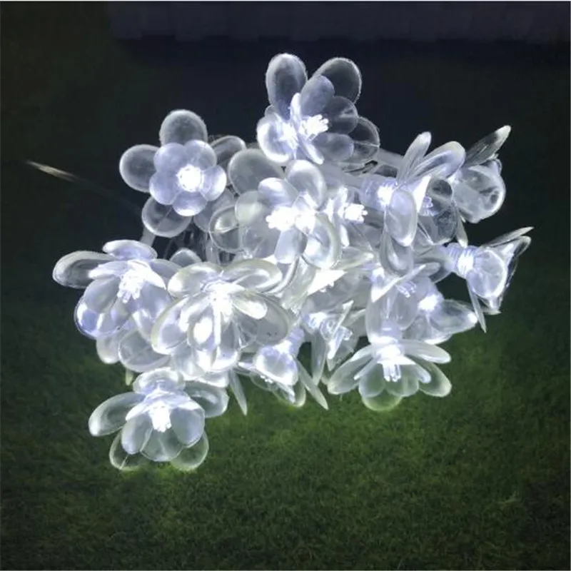 Гирлянда с цветами лотоса 10 м 50 светодиодов|led christmas garlands|led christmasgarland led |