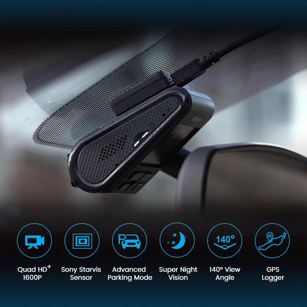 $89.13 Dash Cam Car DVR Video Recorder for Car Registrar Night Vision HD Camera Car with Parking Mode Car DVRs A119 V3 Drive Recorder