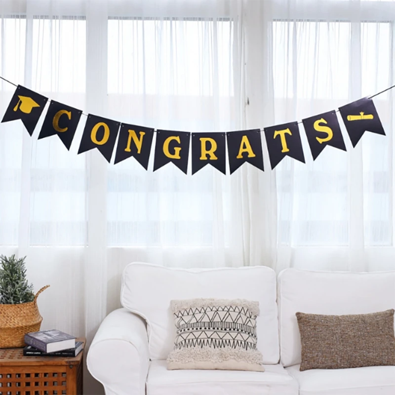 

2021 Graduation Party Decorations, Congrats Grad Banner Party Balloons Supplies H3CC