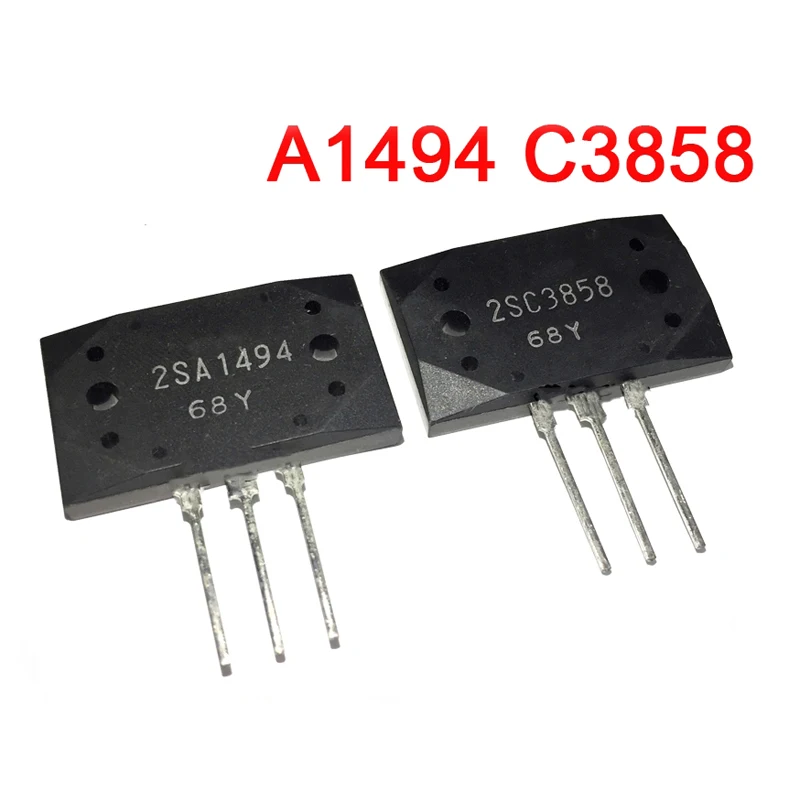 Интегральная схема 2SA1494 2SC3858 IC 1 пара A1494 C3858 MT 200 Silicon NPN + PNP аудиоусилитель