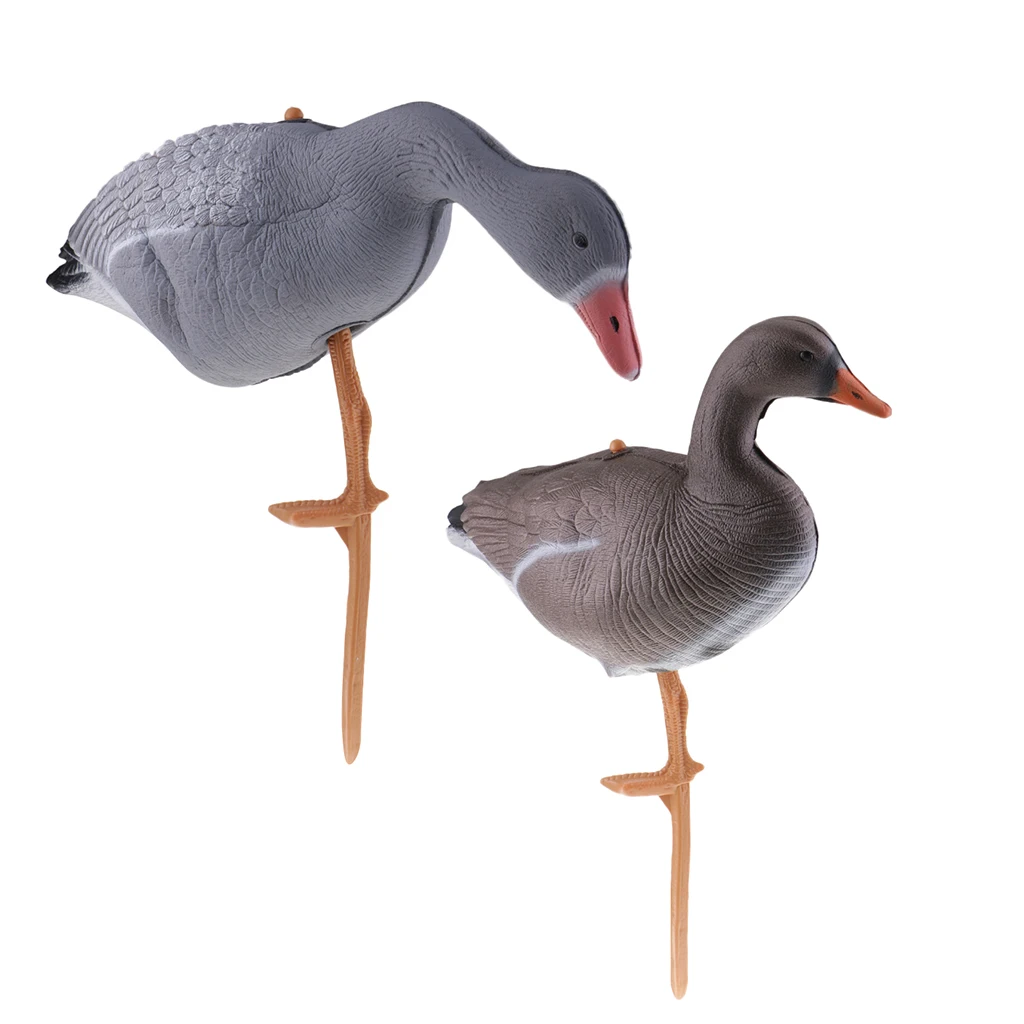 2 шт. Декорации для охоты на гуся газонов|Охотничья приманка| |