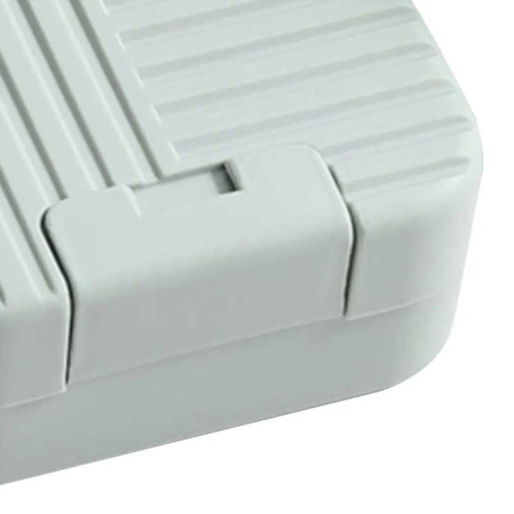 

Stripe Sealed Soap Dish Travel Soap Box Soap Container Perfect for Gift Travel Cute For Bathroom Restroom Clean