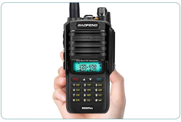 2022 baofeng uv 9r plus better uv xr waterproof walkie talkie 10w wireless cb ham radio station 30km uhf vhf dual band radio px free global shipping