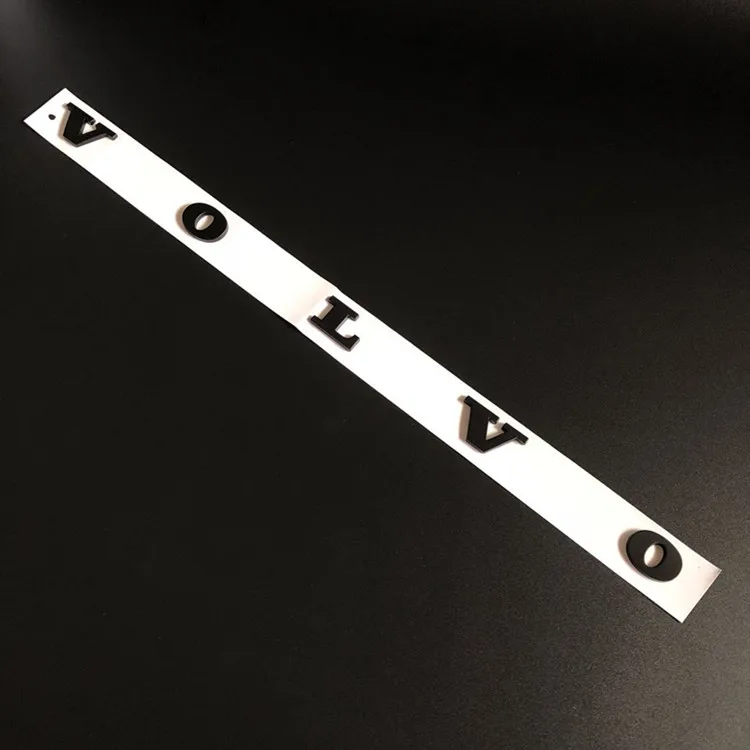 

For XC60 XC90 S90 XC40 Trunk Modification Car Logo T5T6 Black Rear Label