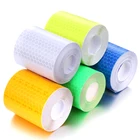 5 см * 100 см велосипед Автомобильная отражающая лента Безопасность Предупреждение велосипеда Стикеры отражатель защитная лента плёнки Авто Мото Стикеры