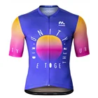 Mobel, новые мужские трикотажные изделия для велоспорта, рубашка с коротким рукавом, летняя одежда для велоспорта