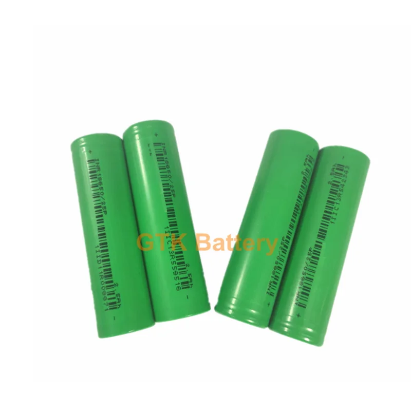 Литий ионный аккумулятор GTK 18650 3 7 в 2500 мАч 10C 25A 18650|pilha a|li-ion 186503.7v battery |