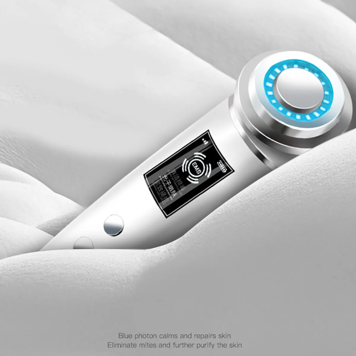 

EMS Beauty Instrument LED Photon Light Therapy Facial Care Tool Face Lifting Tighten Massager Wrinkle Removal Beauty Machine