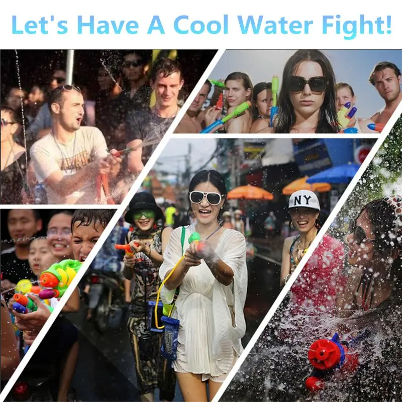 

Water Soaker 4 Nozzles Water Blaster 1200CC Squirt 30ft Water Water Fight Summer Toys Outdoor Swimming Pool Beach