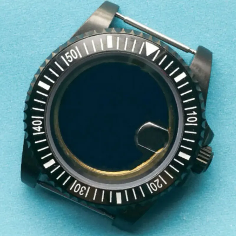 40mm  PVD ceramic Watch Case Fit ETA 2836 DG2813 3804 Miyota 8215 Movement enlarge