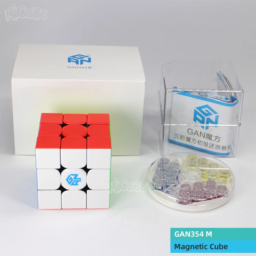 354M(Magnetic) 3x3x3 Gan 356 Air Master Advance Master Gan Air S Gan Air SM Магнитные подарки Cfop формула карты скорость магниты магические кубики 3x3 - Цвет: 354M(Magnetic)