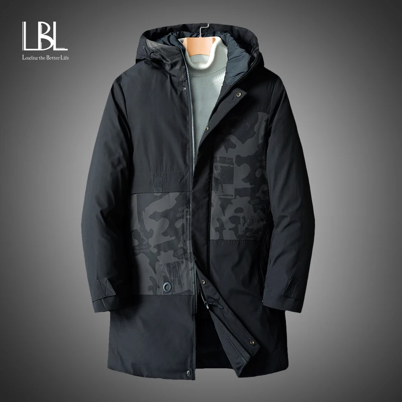 

Winter 8XL Parkas Men Fashion Jacket Brand Clothing 2020 New Parka Mens Thick Warm Long Coats Male Outdoor Zipper Hooded jacket