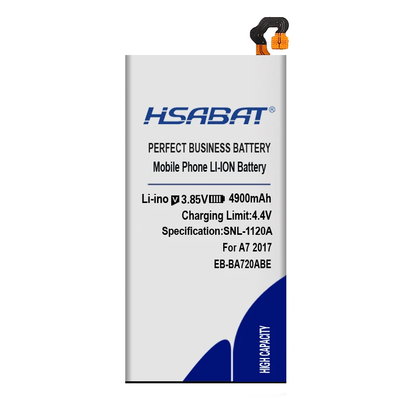 HSABAT 100% новый аккумулятор 4300 мАч для Samsung Galaxy A7 2017 / SM-A720 A720F A720S J7 Pro SM-J730F | Мобильные