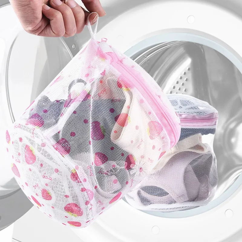 1 шт. складной цветочный мешок для стирки одежды в стиральной машине|Мешки стирки|