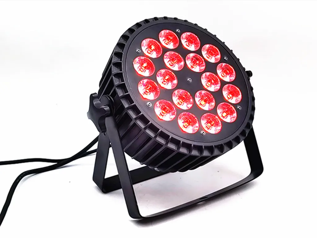 Лидер продаж алюминиевый литой прожектор 18x12 Вт RGBW 4 в 1 светодиодный par wash led Flat Can