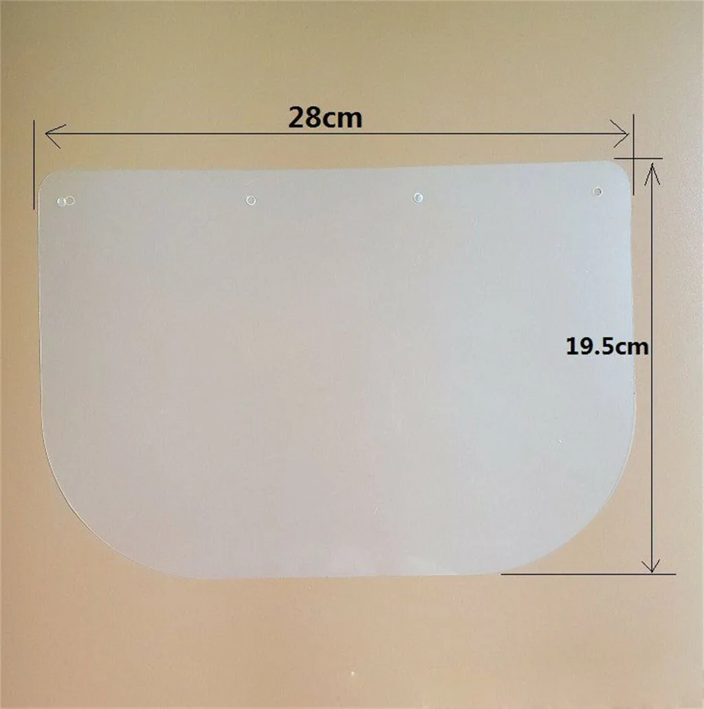 

3pc Adult Safety Full Face Sheild Clear Flip-up Visor Transparent Mask Chef Kitchen Service Antispit Masks Cover Reusable A50