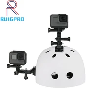 ruigpro for helmet side mount kits j hook bracket for gopro 10 9 8 7 6 5 black xiaomi yi 4k sjcam action camera accessories